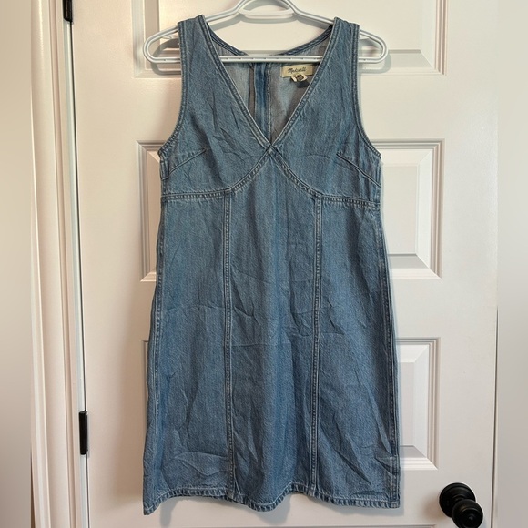 Madewell Ariana V-Neck Mini Dress - Picture 8 of 12